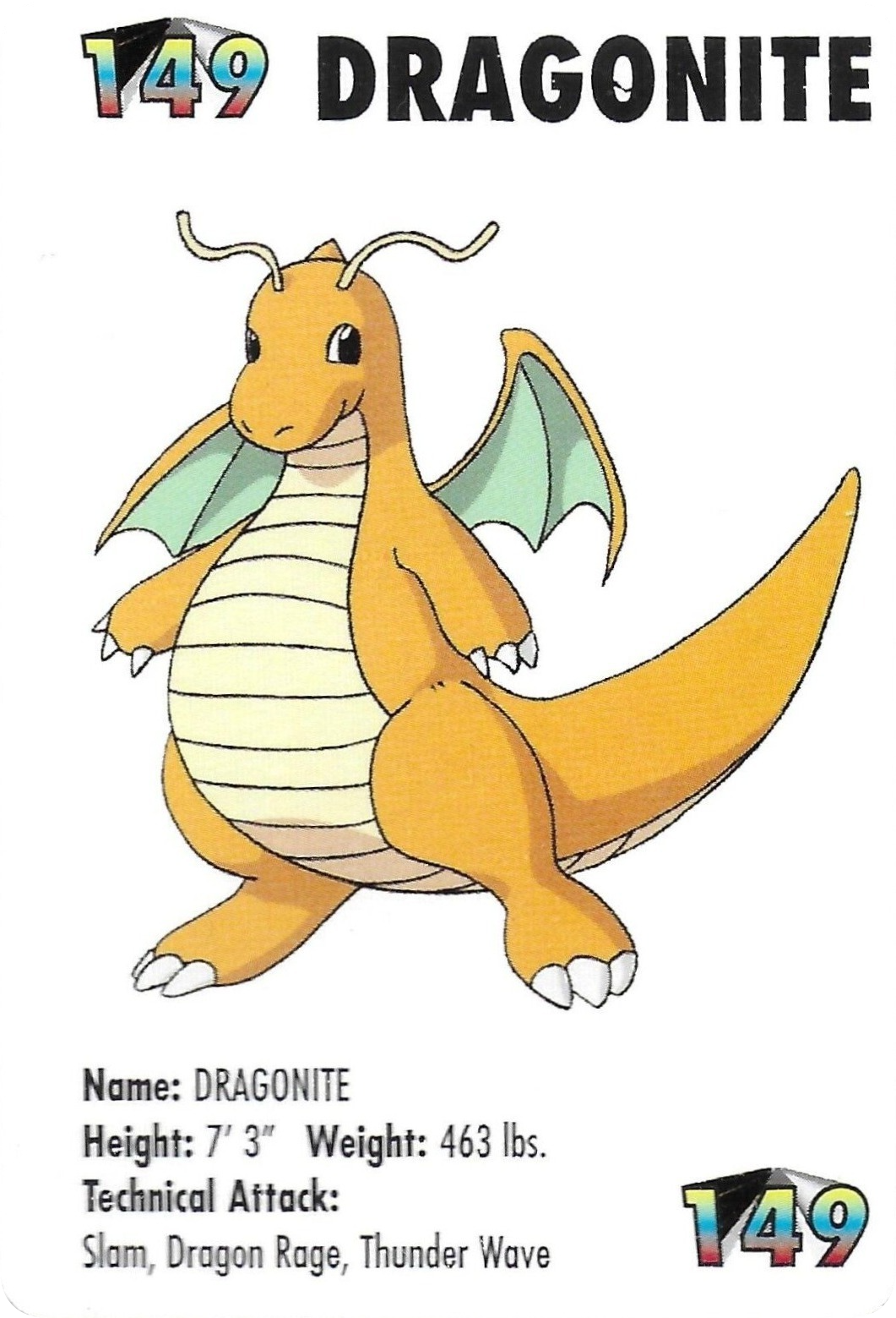 Dragonite front