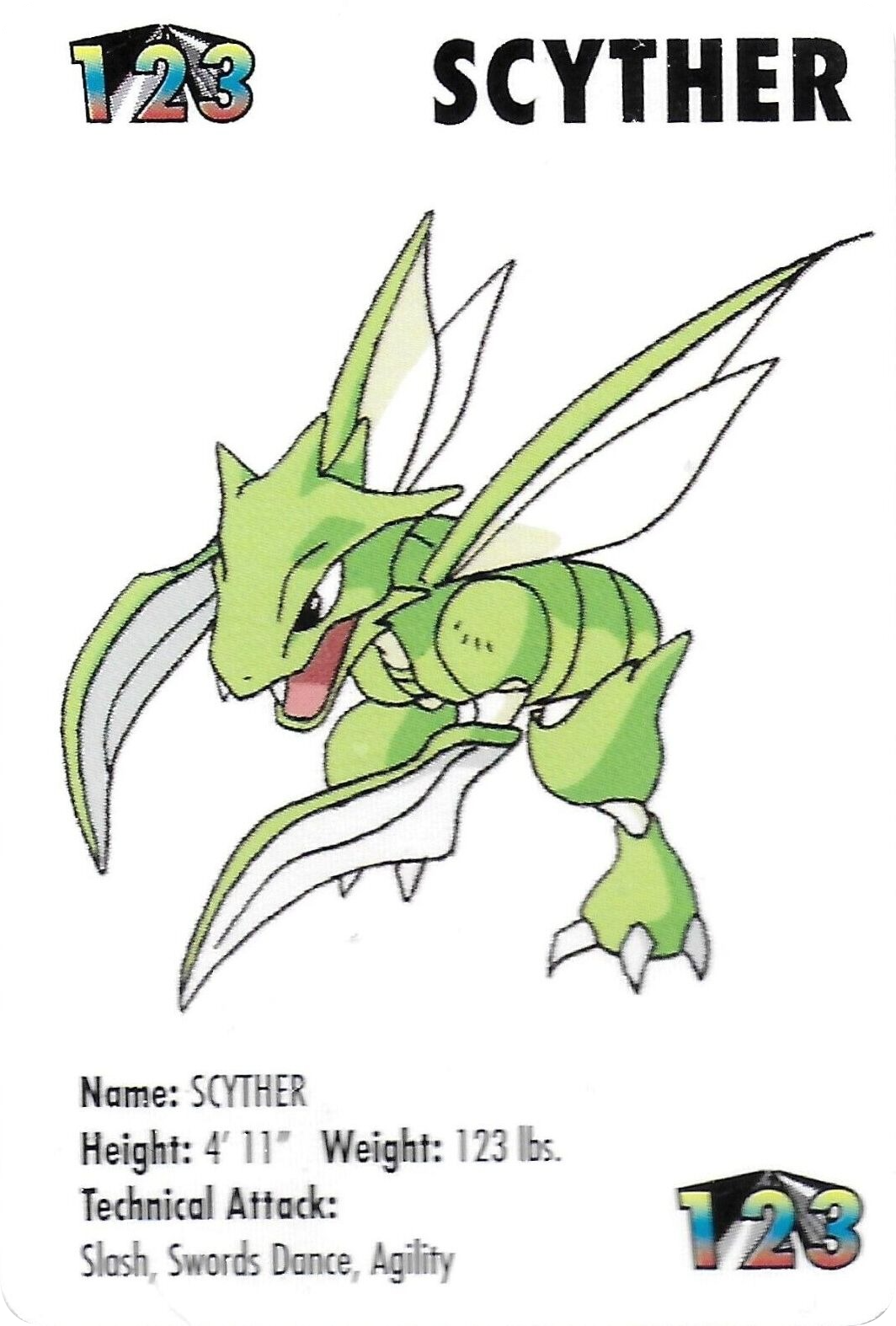 Scyther front