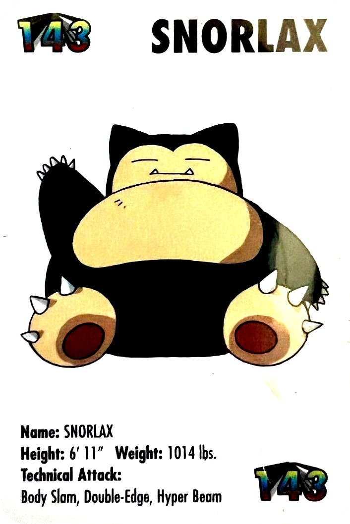 Snorlax front