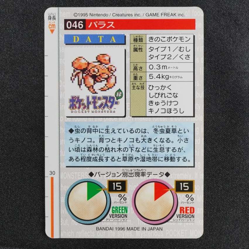 green Paras reverse