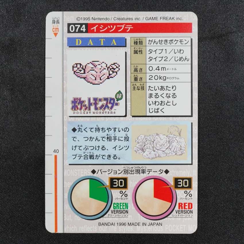 red Geodude reverse