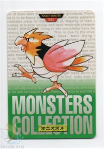 green Spearow front