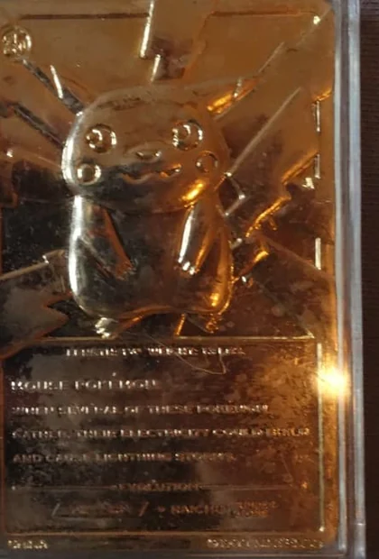 Burger King · gold metal front or recorded specimen detail