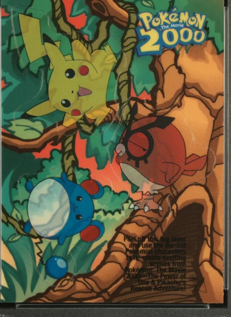 Topps Movie 2000 · sticker 6 front or recorded specimen detail
